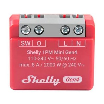 [SH-1PMMINI-G4] Shelly 1PM Mini Gen4 – module relais