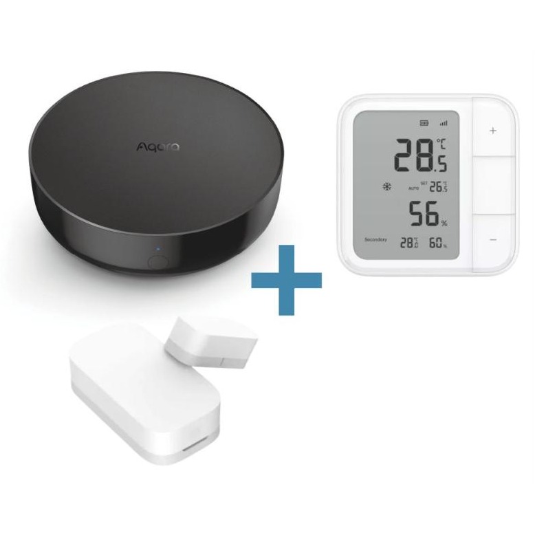 [AQ-AC-SET] Aqara – pack contrôle de climatisation (M200 + W100 + T1)
